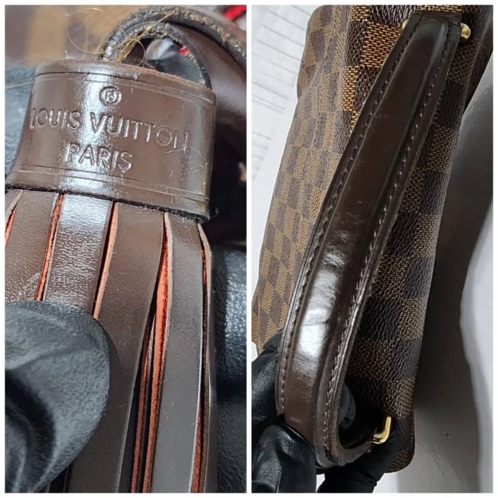 Authentic Louis Vuitton Croisette Damier Ebene Crossbody/ Satchel Bag